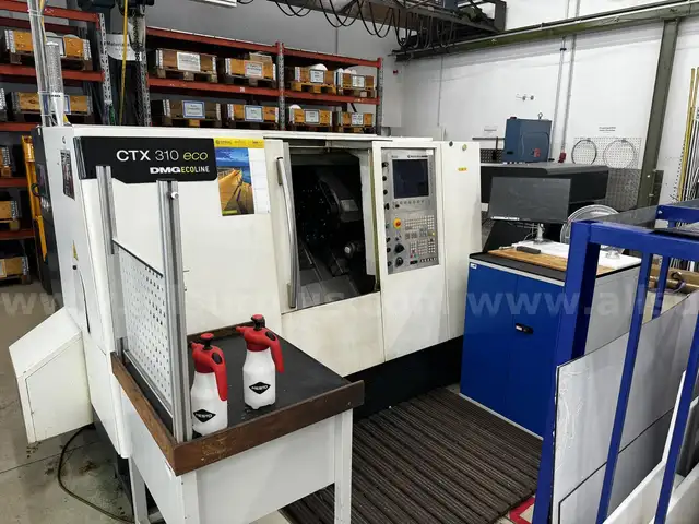 DMG CTX 310 eco CNC Slant Bed Lathe (Ecoline)