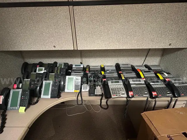 Lot of IP and Analog phones