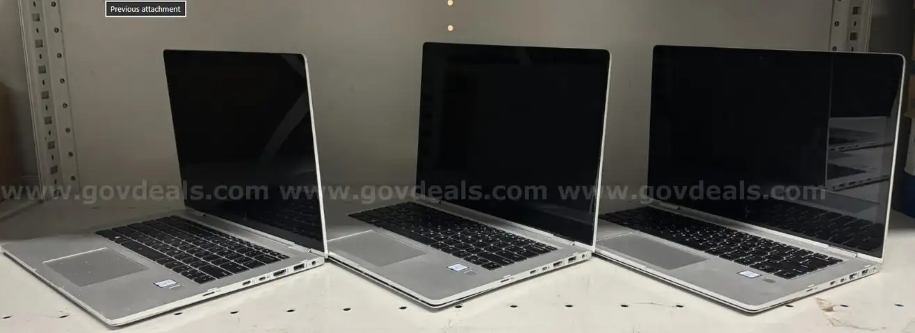 3x HP Elitebook 360 G2