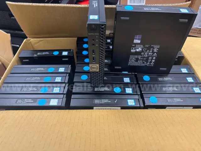 46x Dell PCs, 11x HP Elitebook 360 G2