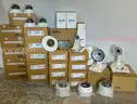 Lot of Various Security Camera Domes &#x26; Mounting Supplies