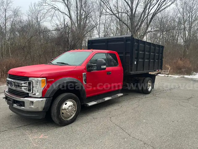 2017 Ford F-550 4x4 DIESEL Dump Truck 54k Miles