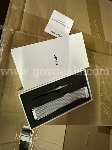 A lot of 142 Embr Labs Thermal Wristband Nylon Strap for Embr Wave 1 ONLY - SILVER