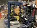 A lot of 2 mixed forklifts komatsu and hamech