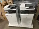 Lot 2 HP LaserJet Managed Flow MFP E62665 Black printer 3GY17A 