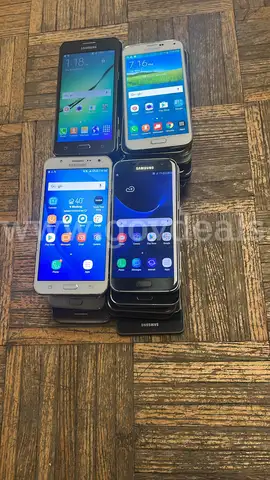 A lot of 40 units of mixed Samsung Galaxy phones (S5,S6,S7 and more) mixed GB and different carriers