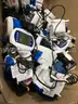 Alot of 30 Covidien Kangaroo Joey Enteral Feed and Flush Pump with Pole Clamp Power Cord