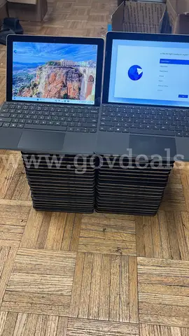 A lot of 44 mixed Microsoft surface tablets 8GB RAM 128SSD HDD