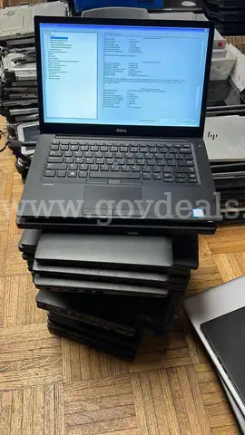 A lot of 20 Dell latitude laptops  No HDD 