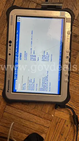 A lot of 30 units of mixed Panasonic toughpad FZ-G1 no HDD