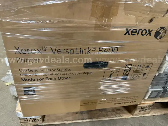 A lot of 2 Xerox VersaLink B400/DNM Monochrome Duplex Printer new