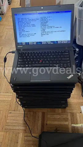 A lot of 14 of mixed Lenovo thinkpad 4th generation ( T440, T440p, L440) core i5 mixed Ram 4&8 no HDD