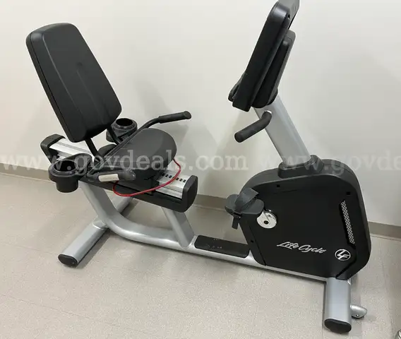 l Life Cycle Recumbent Exercise Bike