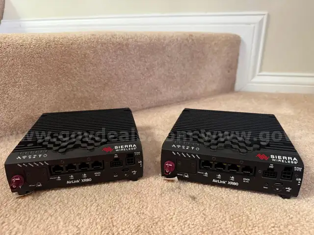 Sierra Wireless AirLink XR80 High Performance Multi-Network 5G Router (Lot of 2 Routers)