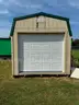 10X16 STORAGE BUILDING WITH ROLL UP DOOR AND MAN DOOR