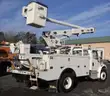 Altec L42A, Over-Center Material Handling Bucket Truck rear mounted on 2015 Freightliner M2 106