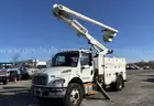 Altec L42A, Over-Center Bucket Truck center mounted on 2013 Freightliner M2 106