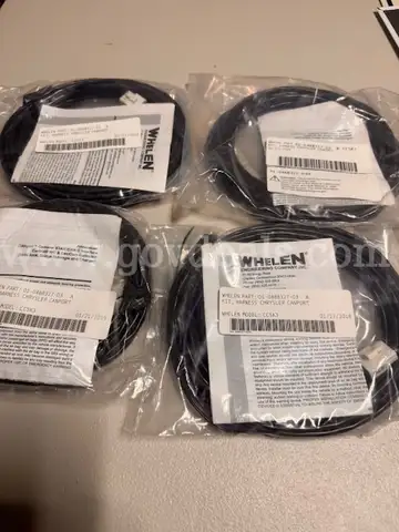 Whelen NOS CC5K3 OBDII Harness for Dodge RAM/DURANGO **LOT OF 4**