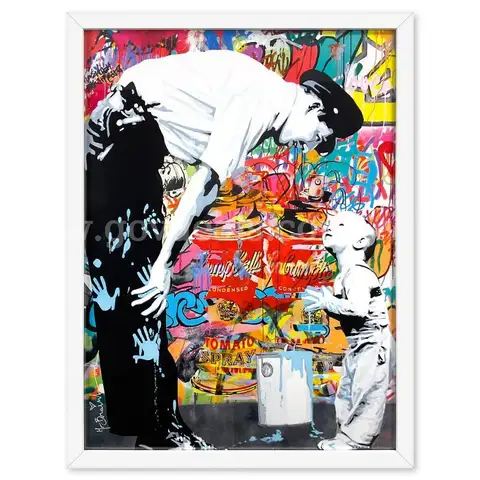 Mr Brainwash, "Not Guilty" Collectible Fine Art