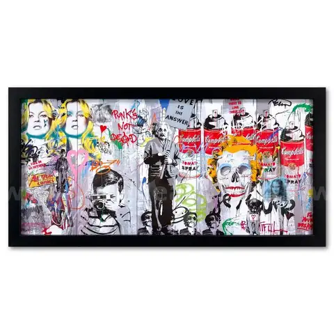 Mr. Brainwash, "Love is the Answer" Collectible Fine Art