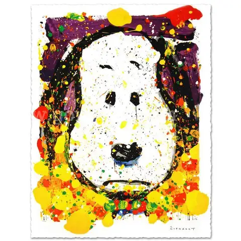 Tom Everhart, Limited Edition "Squeeze The Day - Thursday" Fine Art
