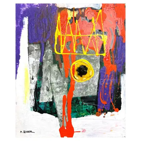 Moshe Leider, "Untitled" Original Fine Art