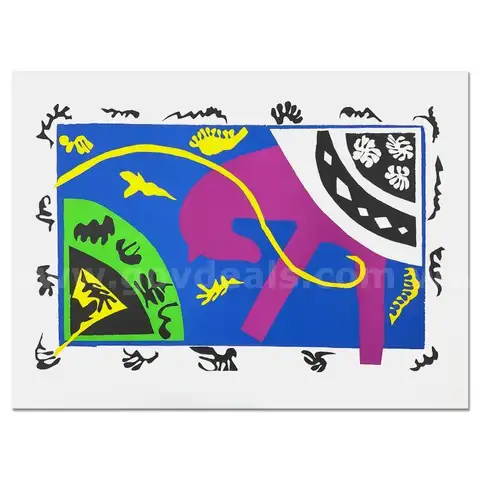Henri Matisse 1869-1954, "Le Cheval, L'Ecuyere et le Clown" Limited Edition Fine Art