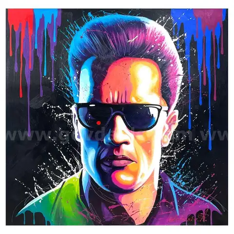 Alexander Ishchenko, "Terminator" Original Fine Art