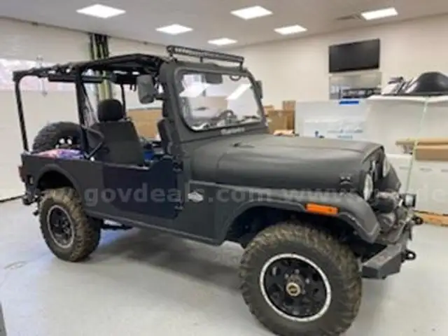 Roxor side by side powered by Mahindra