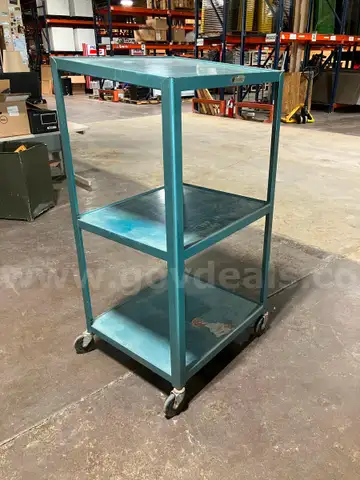 Metal Media Cart Home School Business Apartment