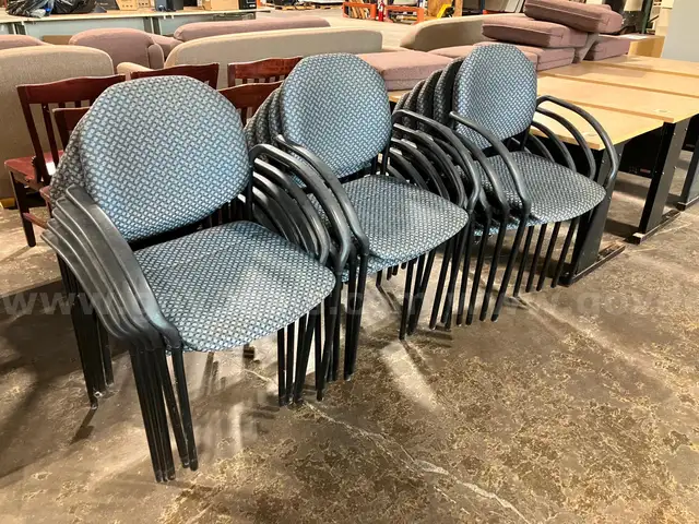 Stackable Chairs Home Office School Church School Business Event Furniture lot of 15