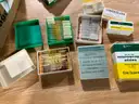 Microscope Slides lot School University Science Physics Biology Lab Equipment