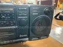 SONY CD Radio Cassette Recorder Stereo Boombox Audio Equipment