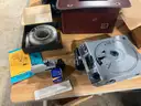 KODAK Ektagraphic III Slide Projector w/Case & Carousel Photography Equipment lot