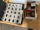 KODAK Fabrics & Textiles Educational Slides Carousels Storage Boxes Large Photography Equipment lot