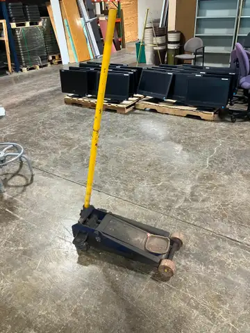 LINCOLN 2-Tom Floor Jack Auto Garage Workshop Farm Home Business