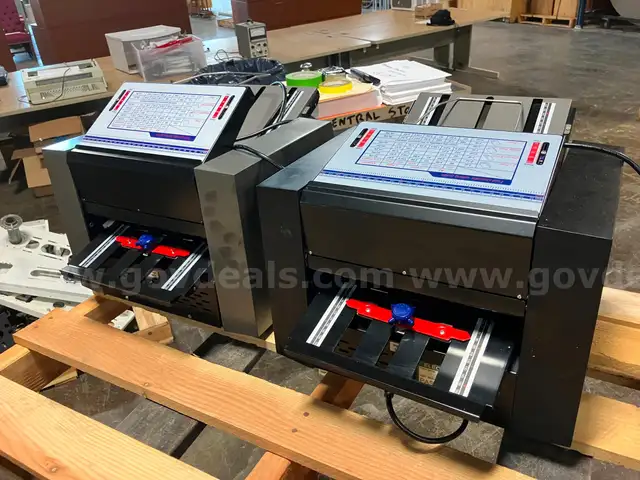 WELLTEC Folder/Sealer Home Office Business School Equipment lot of 2