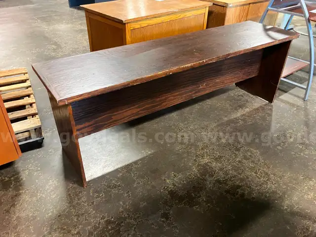 Long Plywood Table Home Shop Business Garage Warehouse Work Storage