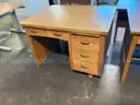 Small Wood Desk Home Shop Office Business Furniture Storage School Dorm Garage