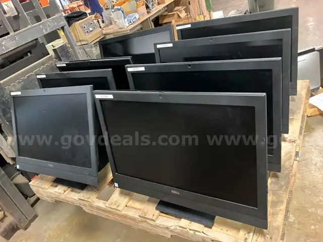 DELL Optiplex AIO Desktop Computers Model 7450 lot of 8 Home Office Business School Equipment