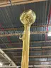 Flag Banner Poles & Bases lot of 7 Gold 8' Tall Event Furniture
