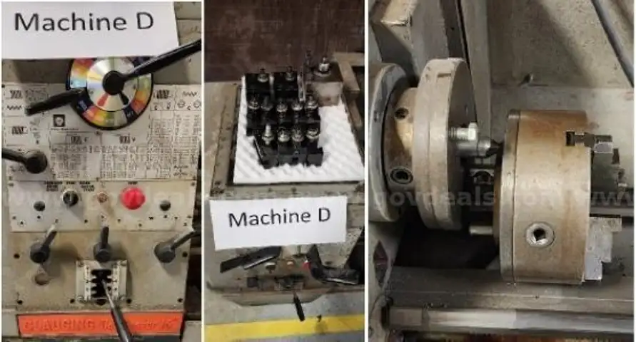 Clausing Colchester 13" 8000 Series Engine Lathe