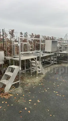 Industrial Stainless Steel Platforms and Worktables