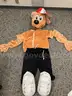 EDDIE EAGLE AND SCRUFF MASCOT OUTFITS