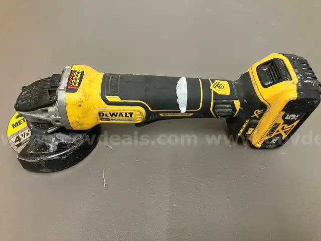 Dewalt angle grinder