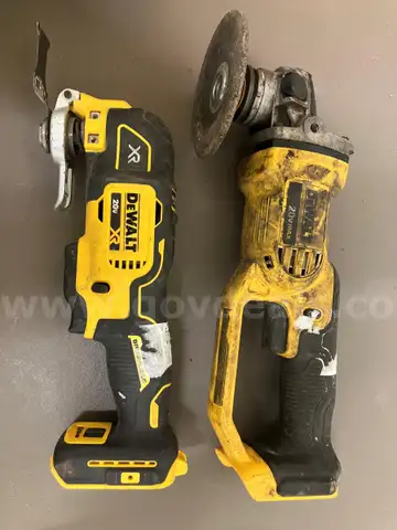Dewalt Oscillating tool and Cutoff tool