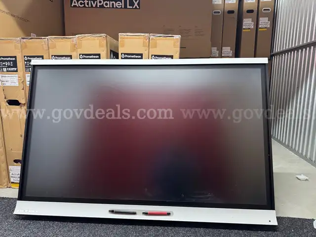 Lot of 71 SMART Board SPNL 6065 Touchscreen Interactive Whiteboard Display