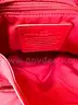 COACH BAG RED