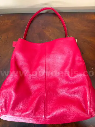 COACH BAG RED