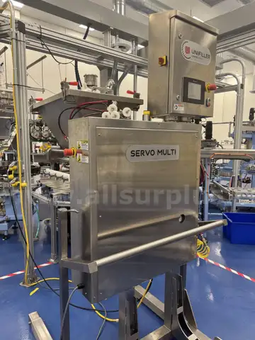 UNIFILLER SERVO MULTI 4 DEPOSITING SYSTEM + HOPPER TOPPER